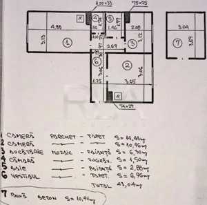 2 camere intre Parcul Floreasca si Scoala Maria Rosetti - imagine 10