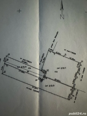 Vand teren in zona Masnita 