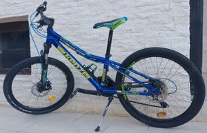 Bicicleta Junior MTB Kenzel Vulcano 300, SF24, M 6, albastră (c178)
