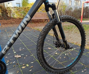 MTB Btwin RockRider 500 de 26 cu frane mecanice pe disc - imagine 3