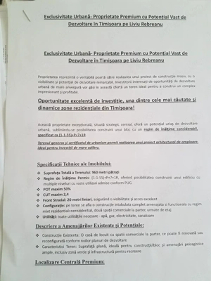 VAND  sau SCHIMB  ST de 960 mp pe Rebreanu  - imagine 6