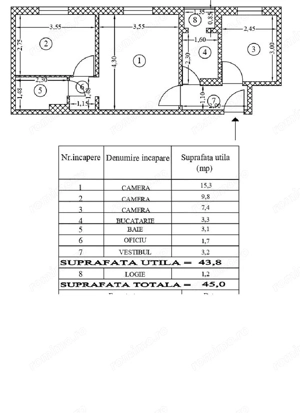 Apartament 3 camere, Bd. Brancoveanu - imagine 12