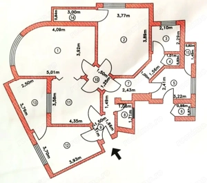 Cismigiu - Berthelot, 5 camere pe 2 nivele, pretabil investitie /birou