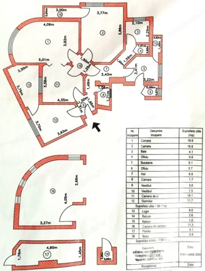 Ultracentral - Cismigiu, 4 camere, renovat, centrala proprie, 2 boxe - imagine 3