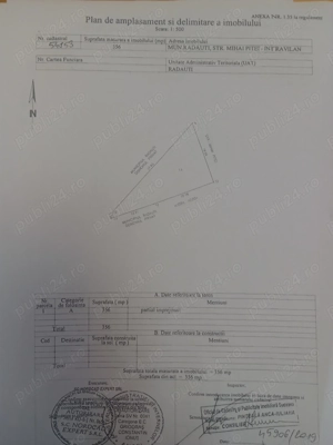Teren intravilan 791mp Radauti - imagine 2