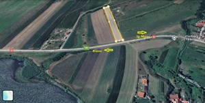 Teren agricol de 6000mp cu acces asfaltat, lângă lac, Feldioara