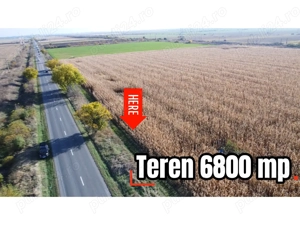 Comision 0! Teren 6800 mp, foarte aproape de de autostrada 