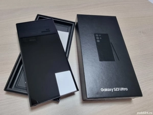 Samsung S23 Ultra 256Gb - Phantom Black - ca nou - imagine 2