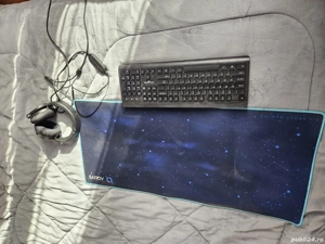 Set gaming: tastatură, căști și mousepad AQIRYS - imagine 5