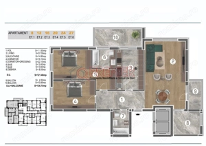 Delta Vacaresti 3 camere decomandat Lux Piata Sudului - imagine 3