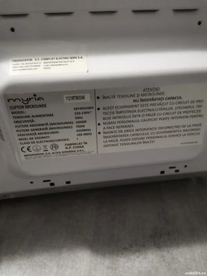 Cuptor cu microunde 260 Ron - imagine 3