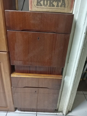 Noptiere lemn pereche