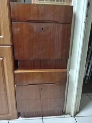 Noptiere lemn pereche - imagine 2