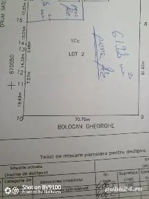 Vând teren intravilan  - imagine 2