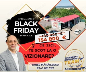 FILM! Centru de intretinere auto, dotat, preluare business, zona cu trafic intens