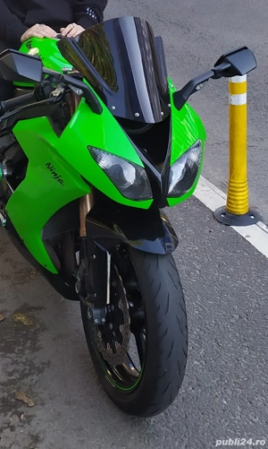 parbriz moto Kawasaki Ninja ZX-10R gen. 3 - imagine 6