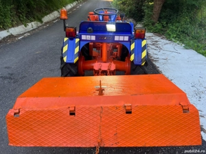 Tractoras articulat Pasquali  4x4 cu freza si scarificator - imagine 2