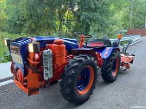 Tractoras articulat Pasquali  4x4 cu freza si scarificator - imagine 6