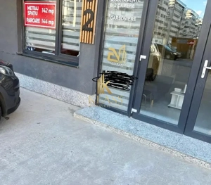 Spatiu comercial Ilfov - Chiajna 144 mp + loc parcare inclus - imagine 2