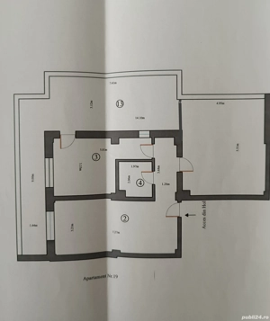 Navodari -Bloc Nou - Apartament 3 camere ULTRACENTRAL - imagine 5