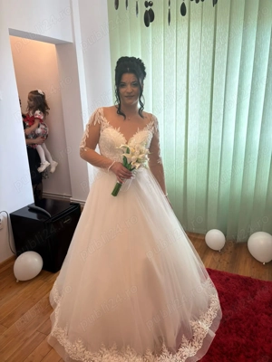 Rochie de mireasă superbă! - imagine 2