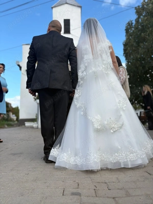 Rochie de mireasă superbă! - imagine 3