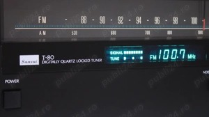 Tuner Sansui T-80(Japonia). - imagine 2