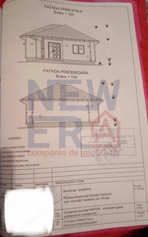 De Vanzare Teren 400 mp cu Autorizatie de contructie  Adunatii Copaceni  Giurgiu - imagine 13