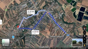 De Vanzare Teren 400 mp cu Autorizatie de contructie  Adunatii Copaceni  Giurgiu - imagine 8