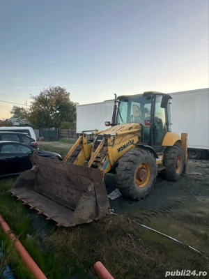 Buldoexcavator Komatsu WB93S-5 - imagine 4