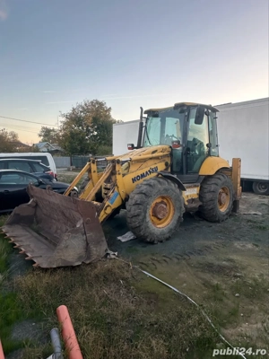 Buldoexcavator Komatsu WB93S-5 - imagine 5