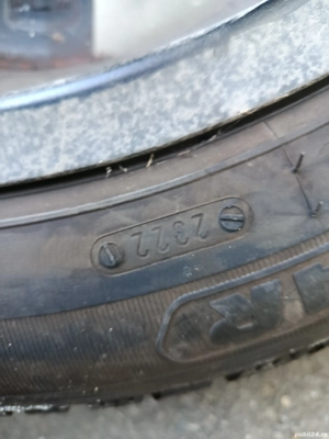 Jante vw passat 5x112 16 anvelope 205 55 16, M+S , foarte bune  - imagine 5