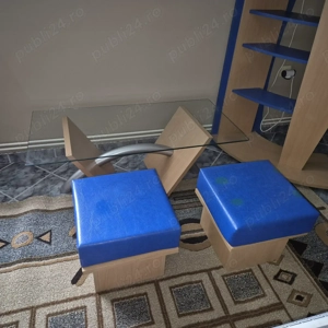 Masuta de cafea eleganta din sticla - imagine 3