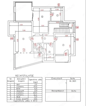 Vila 8 camere Pipera I Iancu Nicolae Serban Cantacuzino I COMISION 0% - imagine 3