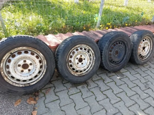 Anvelope iarnă cu jante oțel 195/65/15 VW Caddy