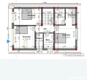 PF vand casa individuala semifinisata  - imagine 4