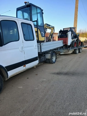 execut lucrari cu mini excavator si bobcat
