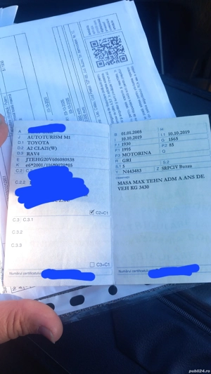 vand urgent toyota rav 4