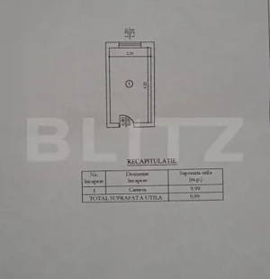 Cameră de cămin, 10 mp, zona Bularga - imagine 5