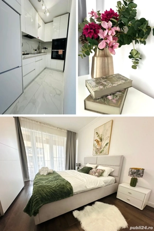    Apartament 3 Camere Prima Nufărul   Complet Mobilat   Vedere Panoramică   Parcare cu Barieră - imagine 2