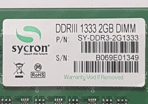 Memorii RAM DDR3 2gb + 1gb + 1gb la 1333 MHz - imagine 2