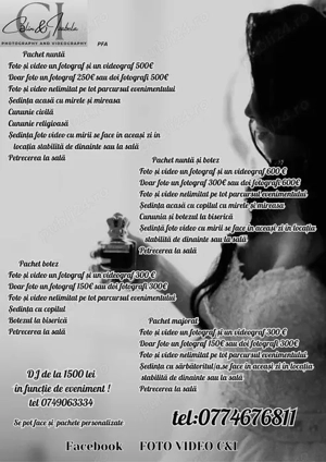 Servicii Foto Video DJ Arad