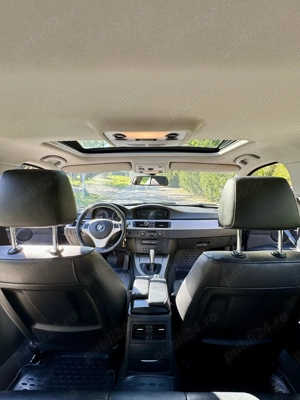 BMW E90 320d   m47  trapa  full piele   navi mare  cutie automata  berlina - imagine 6