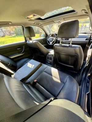 BMW E90 320d   m47  trapa  full piele   navi mare  cutie automata  berlina - imagine 7