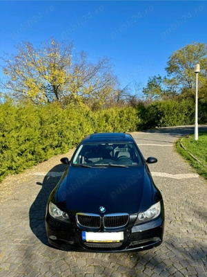 BMW E90 320d   m47  trapa  full piele   navi mare  cutie automata  berlina - imagine 4