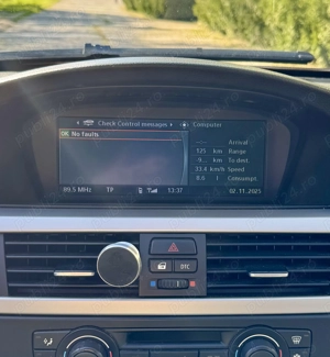 BMW E90 320d   m47  trapa  full piele   navi mare  cutie automata  berlina - imagine 9