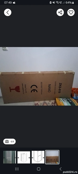 Cabina dus nedesfacuta - imagine 2