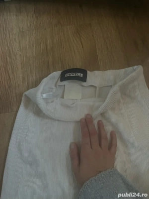 Fustă albă pentru femei