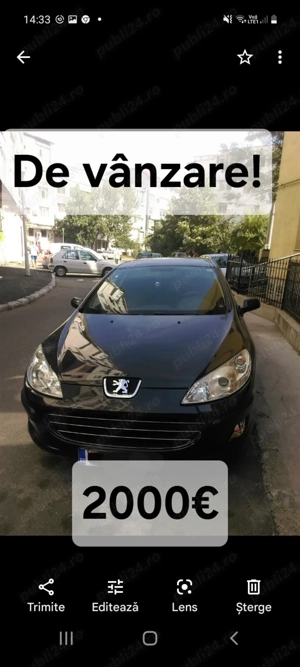 Peugeot 407 1.8 benzina