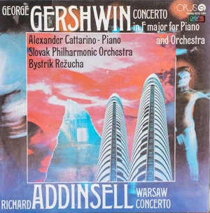 Disc vinil lp. impecabil   .  G. Gershwin*, Richard Addinsell - Slovak Philharmonic   Orchestra, Ale